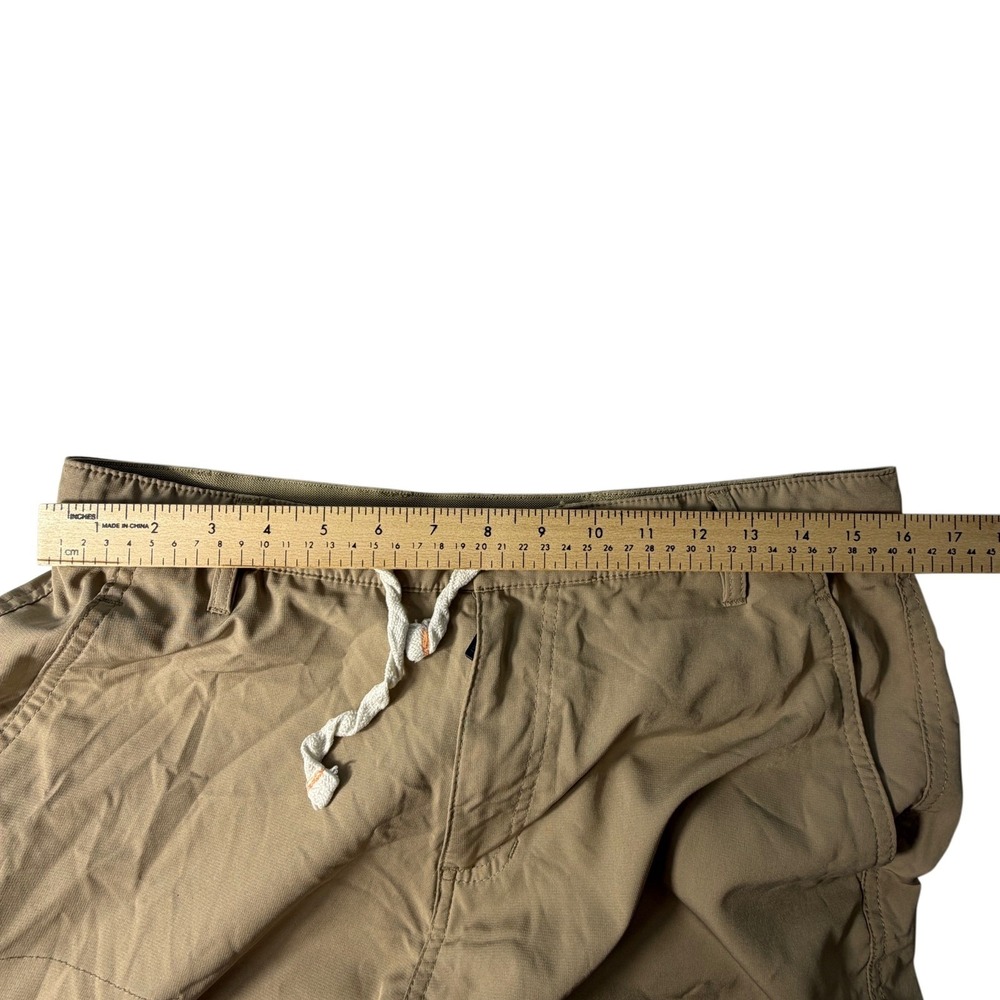TRUNKS Surf & Swim Co. 360 Utility Hybrid Shorts - Khaki Tan (Size 32) - Picture 8 of 9
